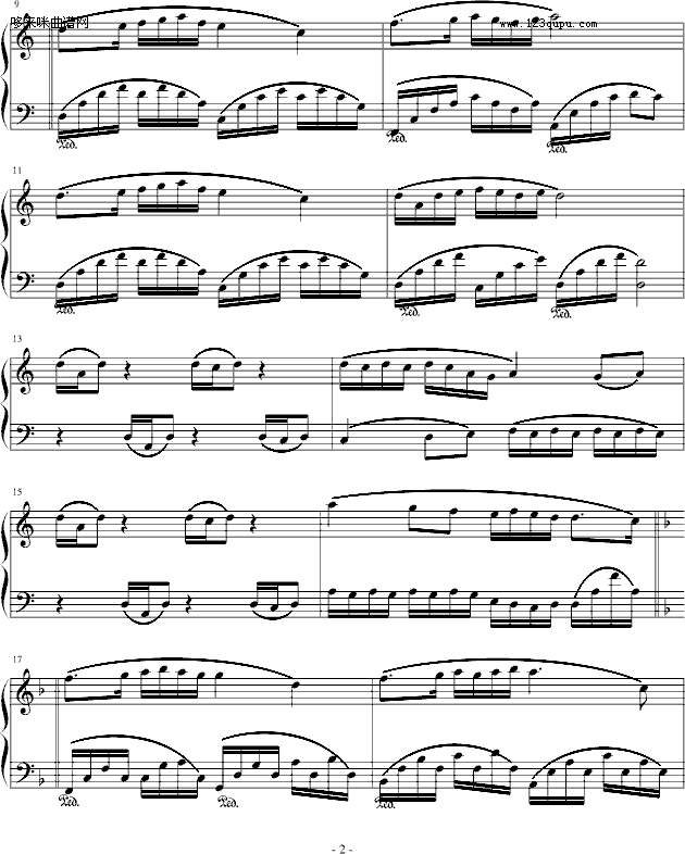 狂梦恋-王越12钢琴曲谱（图2）