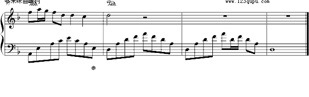 马儿欢-(变奏完整版)-冰岛的雨季钢琴曲谱（图5）