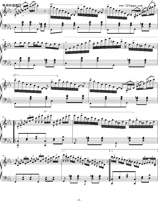 日记-心兰钢琴曲谱（图4）