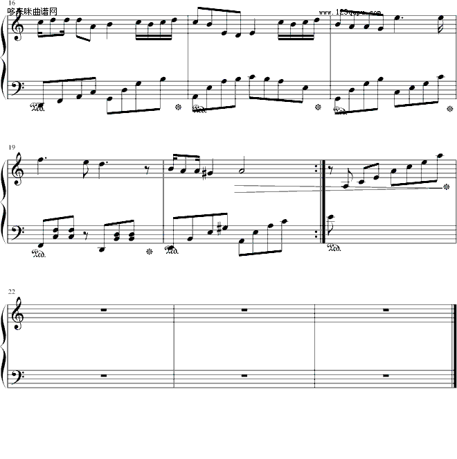 wing-乌乌东钢琴曲谱（图2）