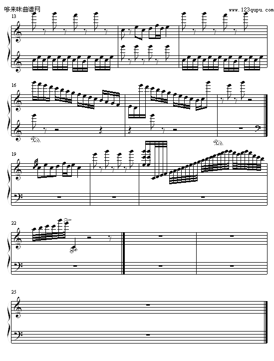 溪水-蒋歆璐钢琴曲谱（图2）