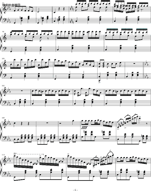 日记-心兰钢琴曲谱（图6）