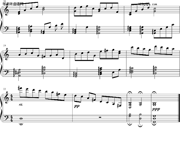 空灵的夜-美妙的和弦-自然之声钢琴曲谱（图2）