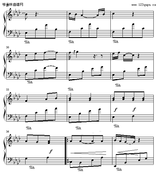 盼望-声韵钢琴曲谱（图3）