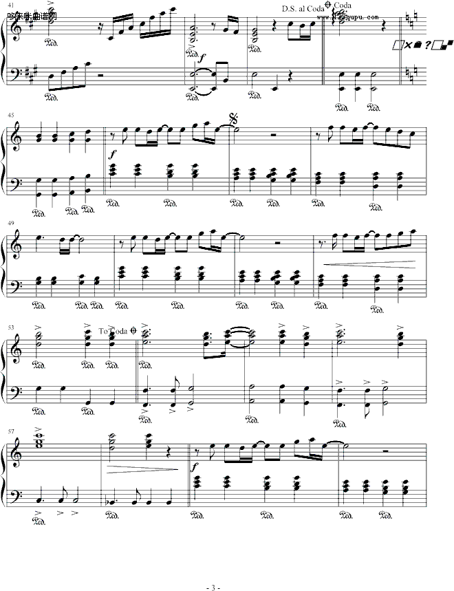 Tears-麦比多多-X-JAPAN钢琴曲谱（图3）