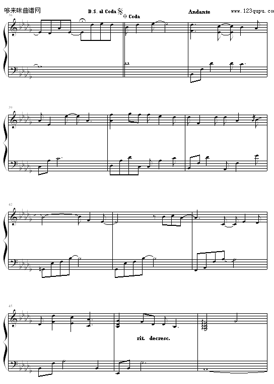 Maybe-Yiruma钢琴曲谱（图4）