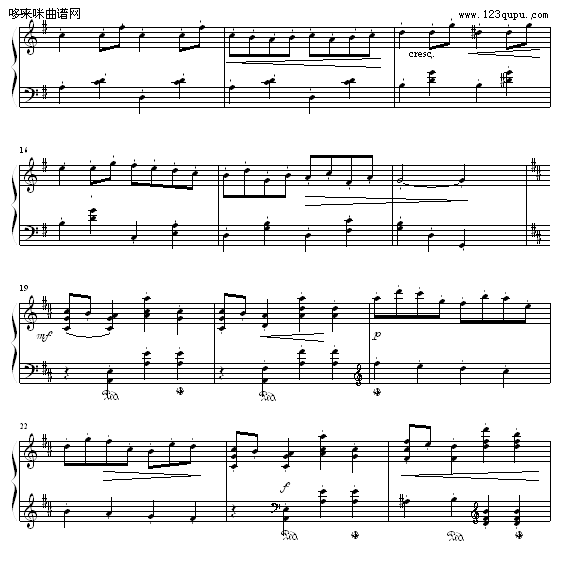 秘密-维维钢琴曲谱（图2）