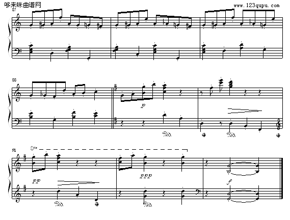 秘密-维维钢琴曲谱（图4）