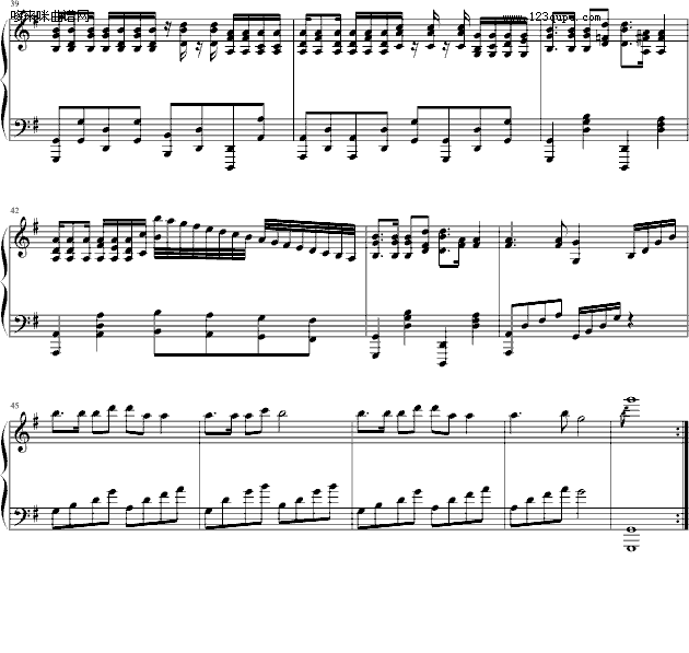 快乐炫天使-PIANO-TARRY钢琴曲谱（图3）