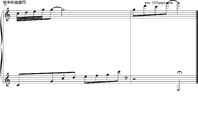 幸福的感动-心の瑶琴钢琴曲谱（图4）