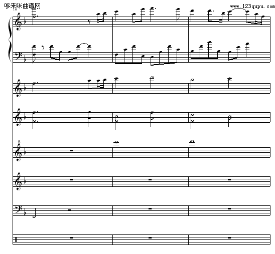 消逝的和弦（全谱）-OK贴钢琴曲谱（图4）