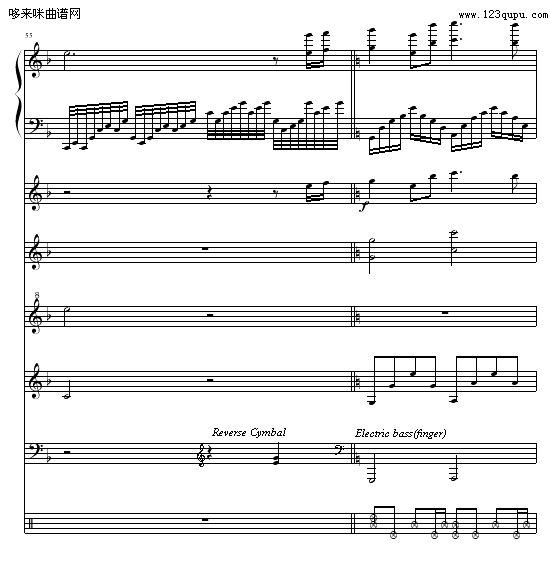消逝的和弦（全谱）-OK贴钢琴曲谱（图19）