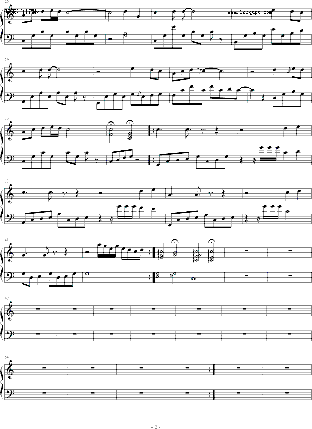岁月-windtsao钢琴曲谱（图2）