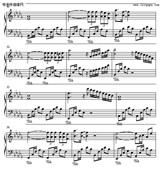 冬的迷茫-兰田日暖钢琴曲谱（图5）