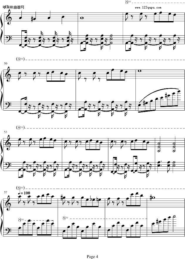 兵不厌诈-凤鸣钢琴曲谱（图4）