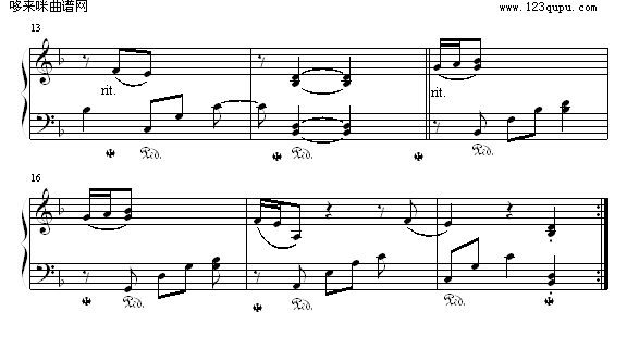 幸福的背后-维维钢琴曲谱（图2）