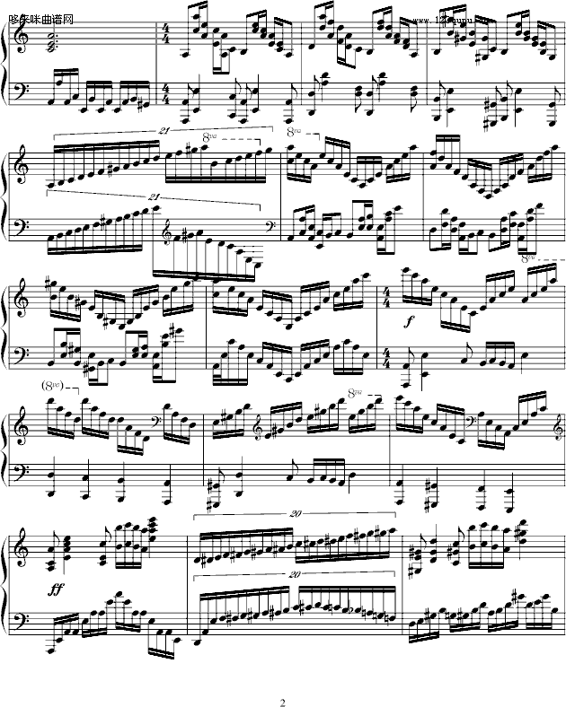练习曲-lx3006钢琴曲谱（图2）