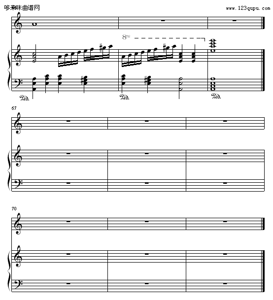 花落-王子军—艺钢琴曲谱（图9）