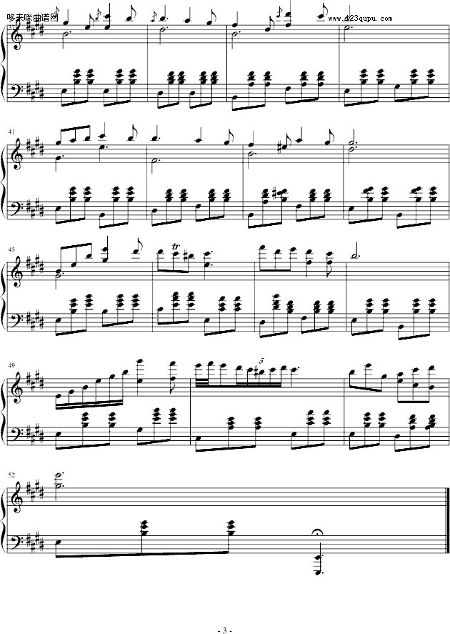 friends-windtsao钢琴曲谱（图3）