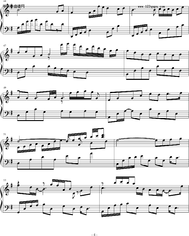 一缕阳光的温暖-小枫吹钢琴曲谱（图4）