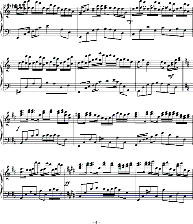 梦雨-乐侠钢琴曲谱（图4）