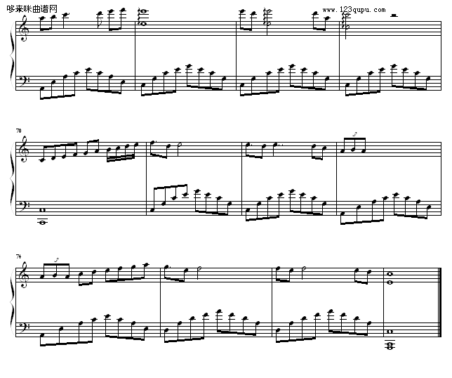 孤独-1993225钢琴曲谱（图4）