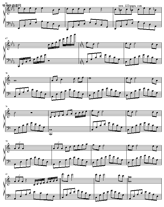 孤独-1993225钢琴曲谱（图3）