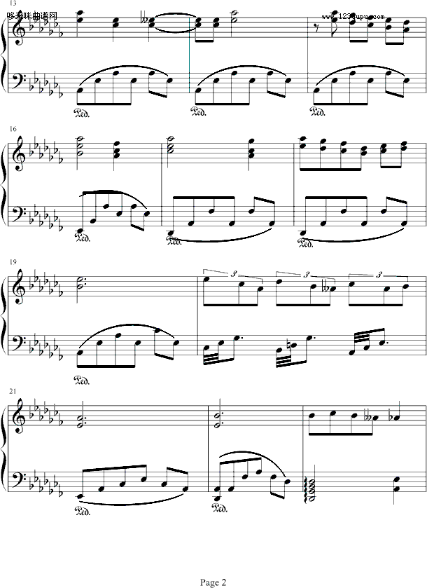 预约的灵魂-欧阳易钢琴曲谱（图2）
