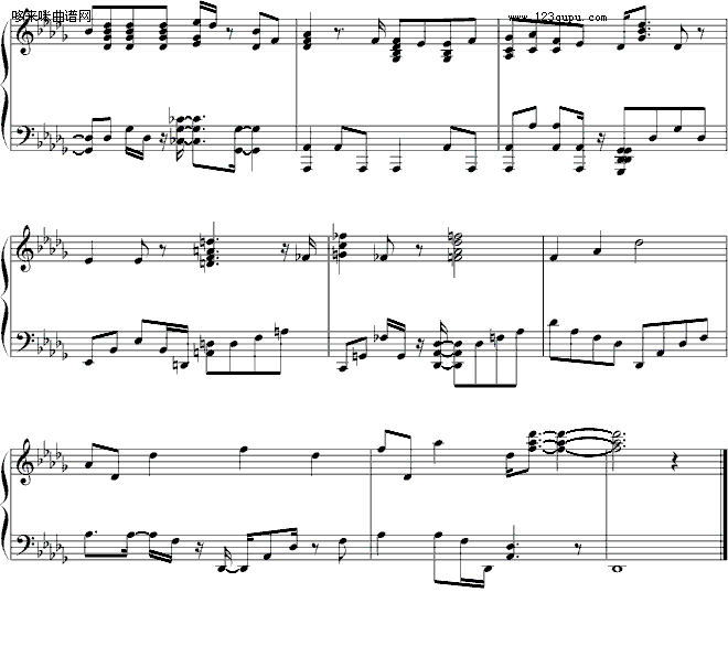The Music Of The Night-舞剧钢琴曲谱（图5）