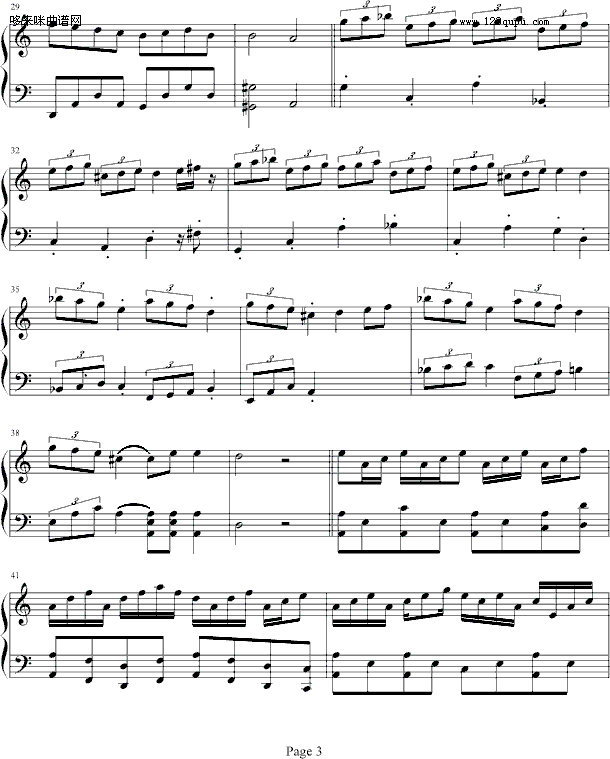 ygxq-miyu.u钢琴曲谱（图3）