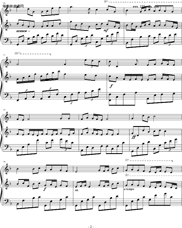 夜莲花-jerry5743钢琴曲谱（图2）