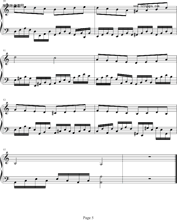 ygxq-miyu.u钢琴曲谱（图5）