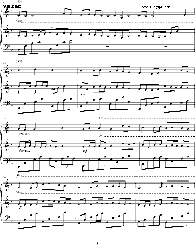 夜莲花-jerry5743钢琴曲谱（图3）