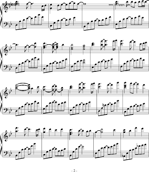圣诞前夕-(改编版)-每一天钢琴曲谱（图2）