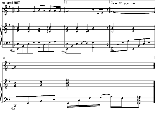 思念-靓VS炫钢琴曲谱（图5）