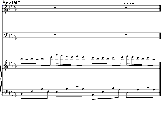 926的泪-哈迪钢琴曲谱（图7）