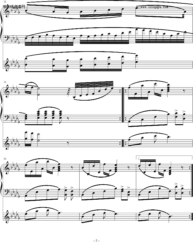 梦境-我爱弹钢琴钢琴曲谱（图5）