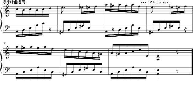 月光精灵之舞-╊痕钢琴曲谱（图2）