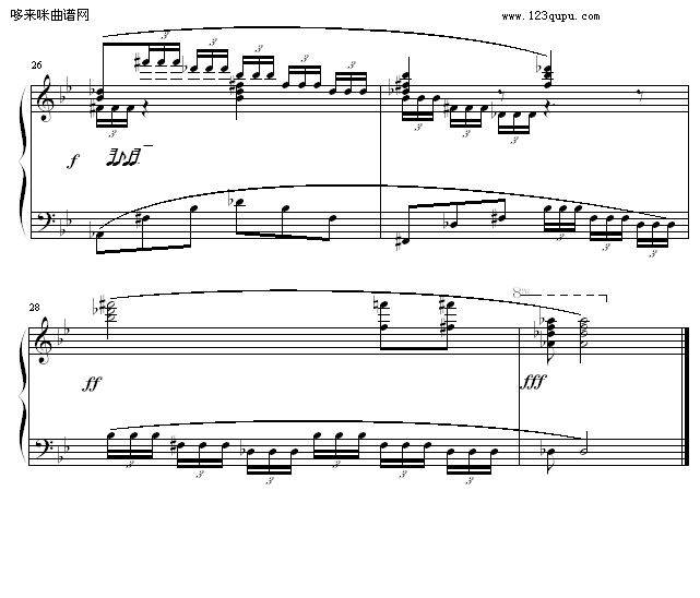 幻想曲第一章(前奏曲)-乐侠钢琴曲谱（图3）
