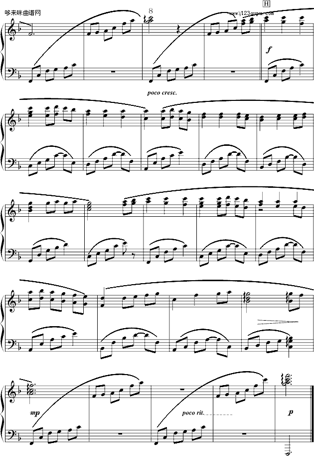 Always with me-久石让钢琴曲谱（图6）