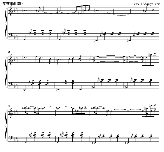 The Twilight Shore-久石让钢琴曲谱（图4）