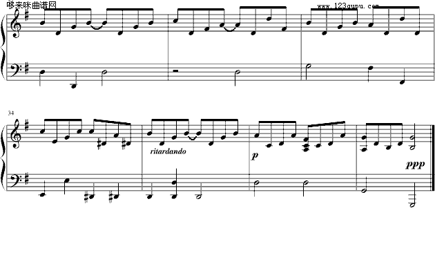 w-inds(日剧悠长假期配乐)-W-inds钢琴曲谱（图3）