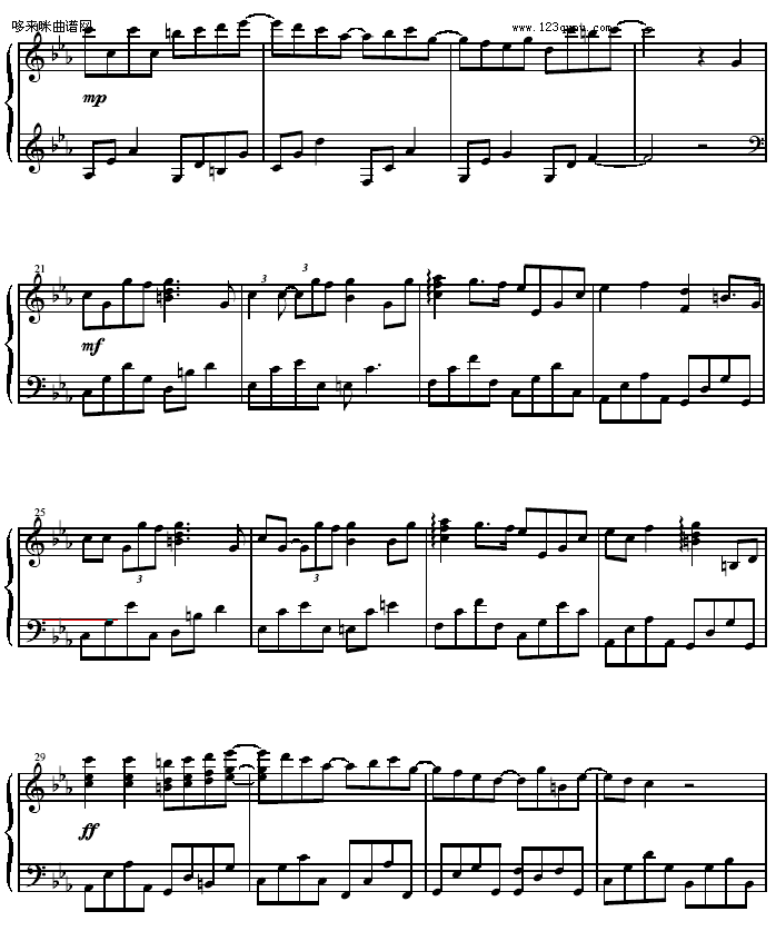 When the love falls - 当爱来临-Yiruma钢琴曲谱（图2）