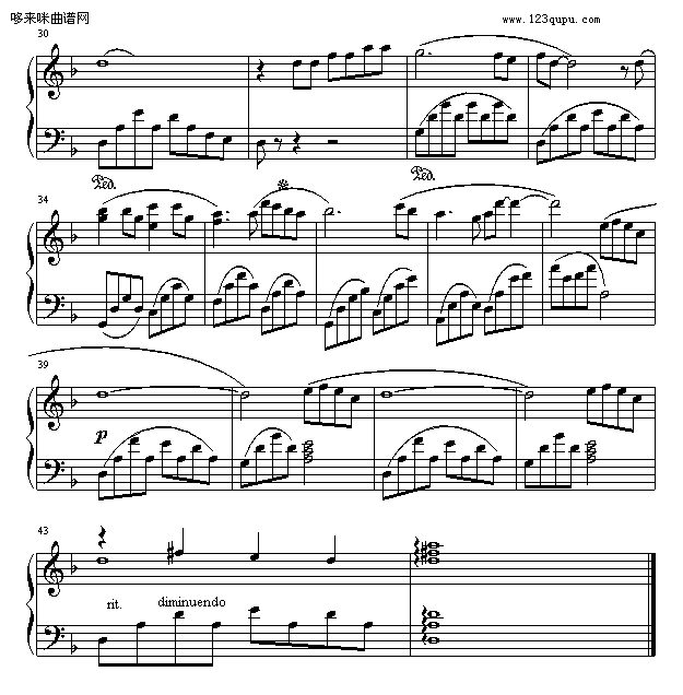 Sealed With A Kiss-T.尤德尔钢琴曲谱（图3）