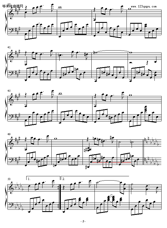 THE ENCHANTED GARDEN-Kevin Kern钢琴曲谱（图3）