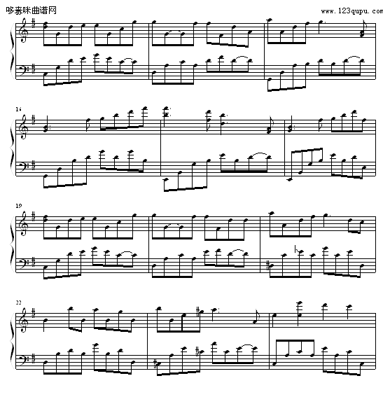 Celestial Night-须釜俊一钢琴曲谱（图2）