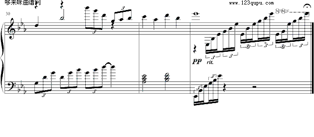 寂寞先生-Allan钢琴曲谱（图4）