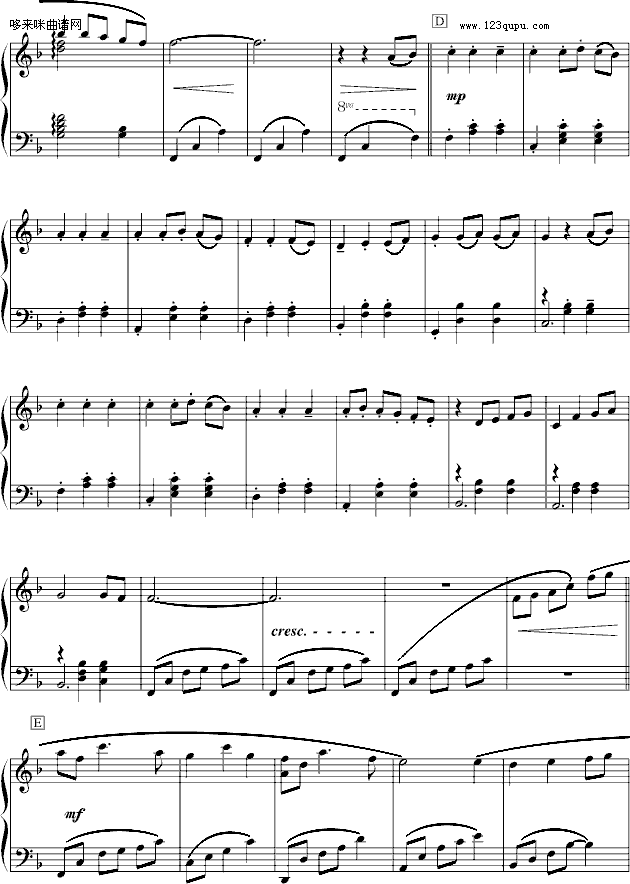 Always with me-久石让钢琴曲谱（图3）