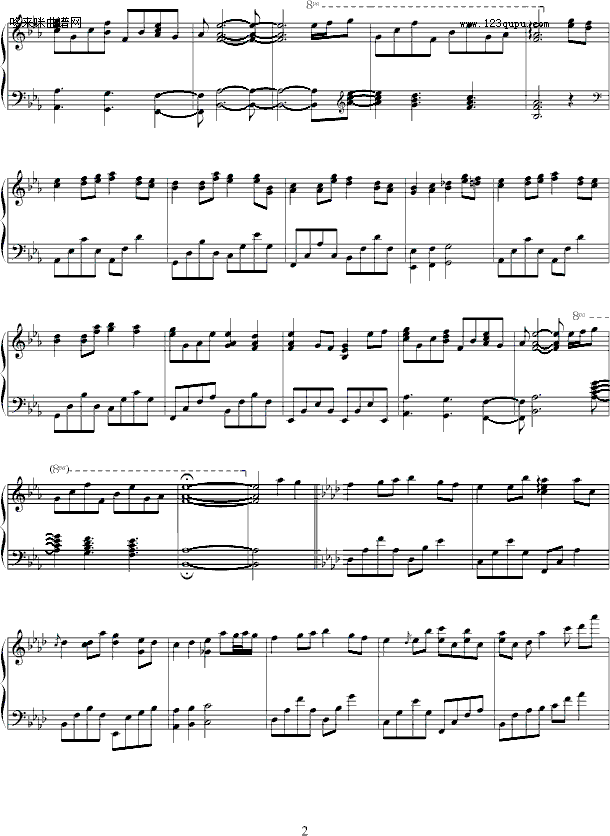 Tensiqts-须釜俊一钢琴曲谱（图2）