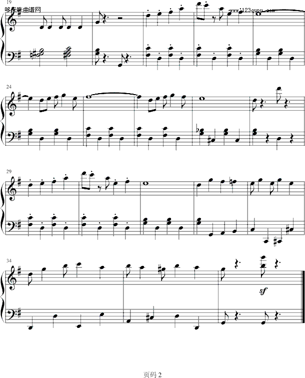 乔治亚的野营会-米尔斯钢琴曲谱（图2）